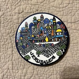 Jerusalem Ceramic Plate